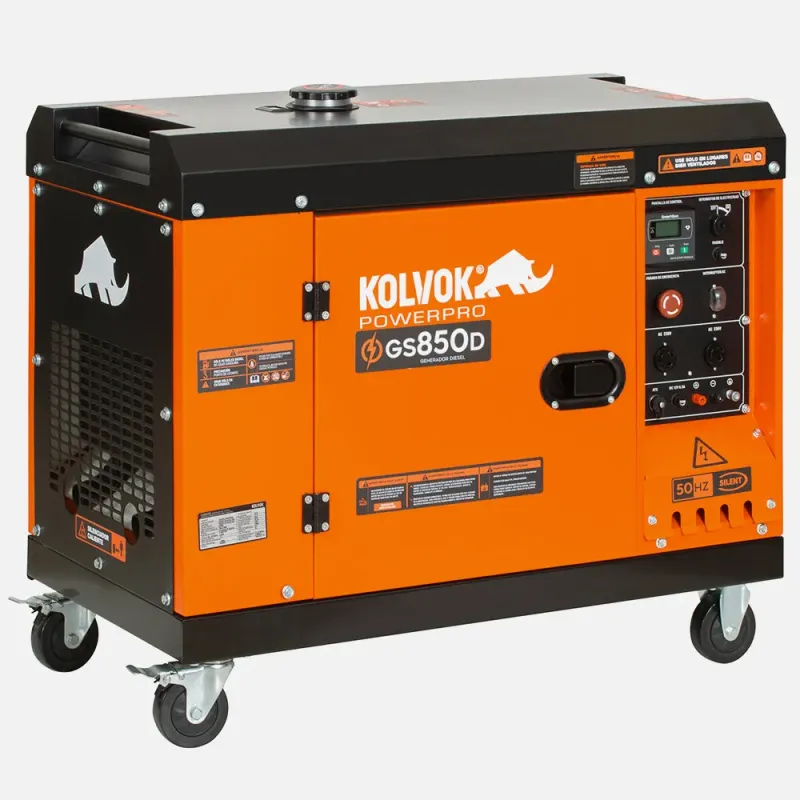 Generador Diesel 6.5kVA GS850D KOLVOK | Vielco