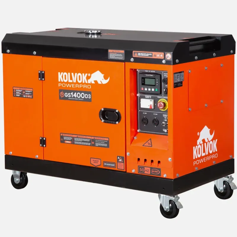 Generador Diesel Trifasico 14kVA GS1400D3 KOLVOK | Vielco