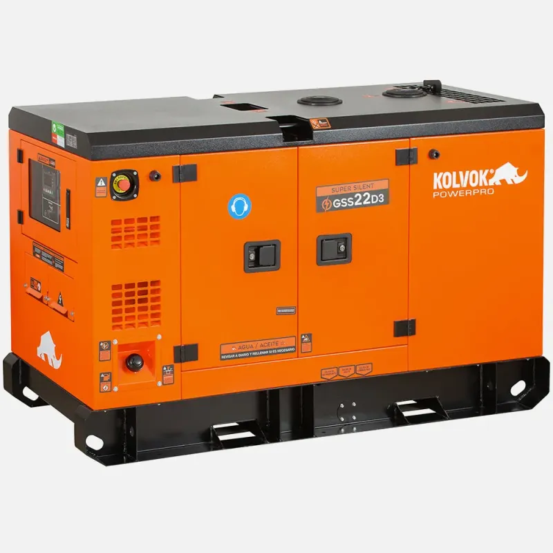 Generador Diesel Trifasico 22kVA GSS22D3 KOLVOK | Vielco