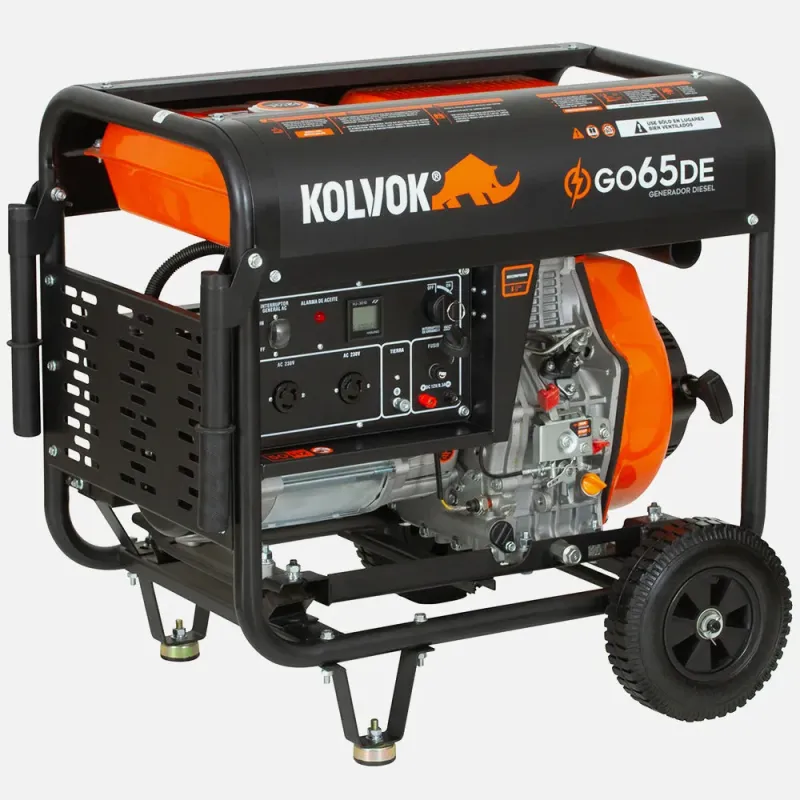 Generador Diesel 6.5kVA GO65DE KOLVOK | Vielco