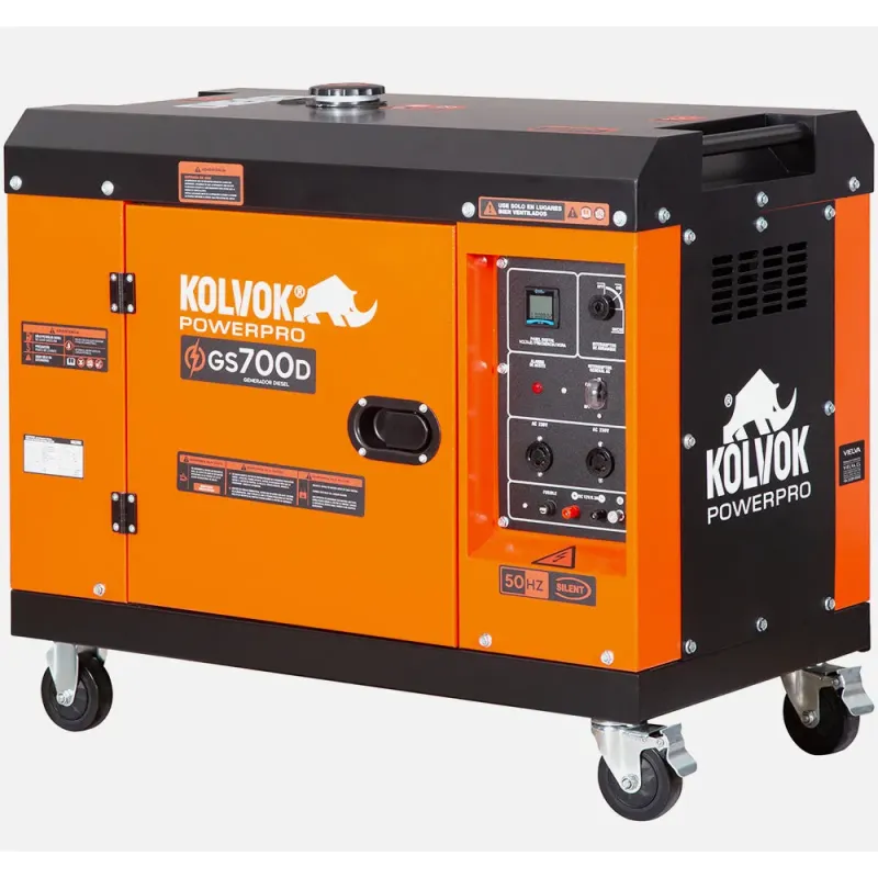 Generador Diesel 5kVA GS700D KOLVOK | Vielco
