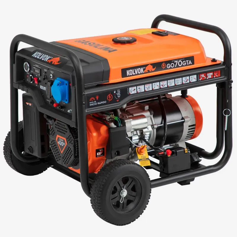 Generador Gasolina 6.5kVA GO70GTA KOLVOK | Vielco