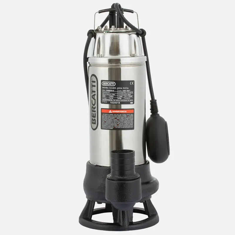 Bomba Agua Sucia 50WCND13 BERCATTI | Vielco