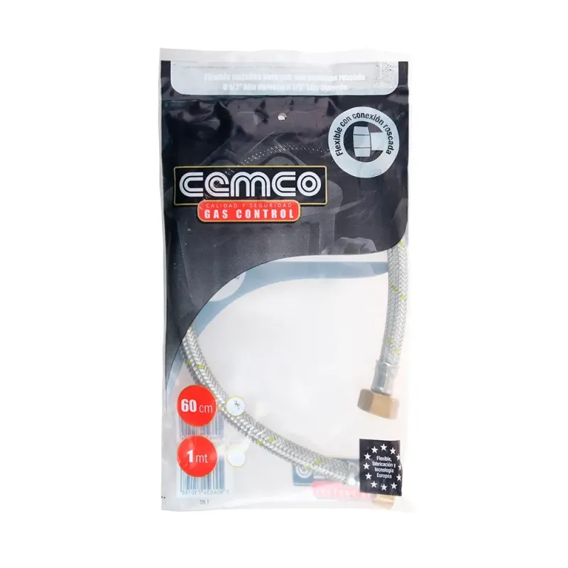 Flexible Gas 1/2"X1/2" 60cm CEMCO | Vielco